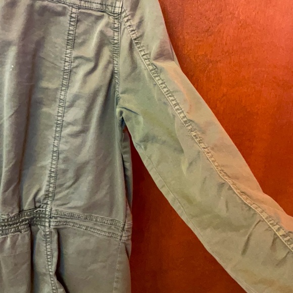 Sonoma Army Green Zip Up Jacket - Picture 6 of 7